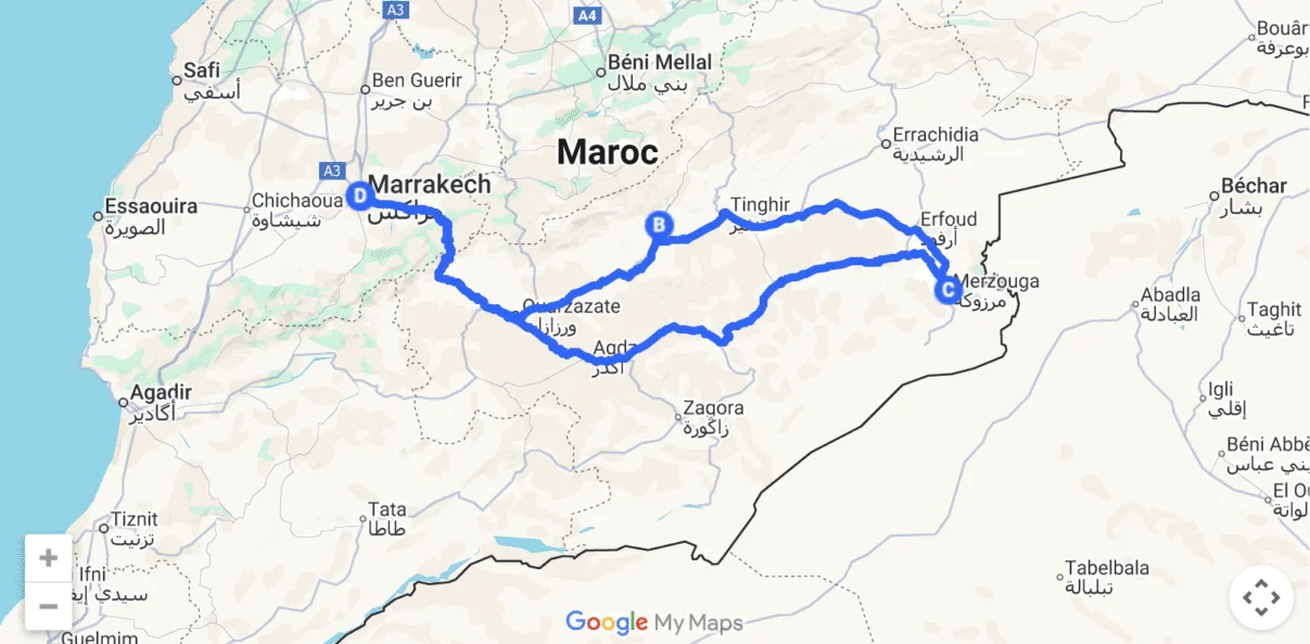 tour de 3 dias